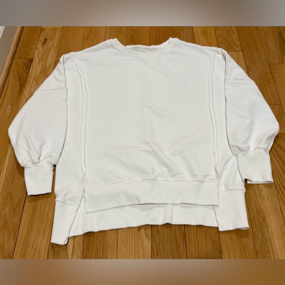 NWT Classic White Women's Sweatshirt